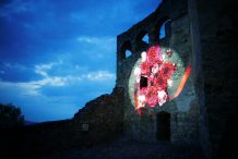 Night tour of Strečno Castle 2019