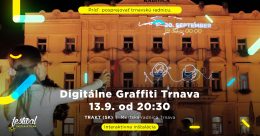 Digital graffiti in Trnava